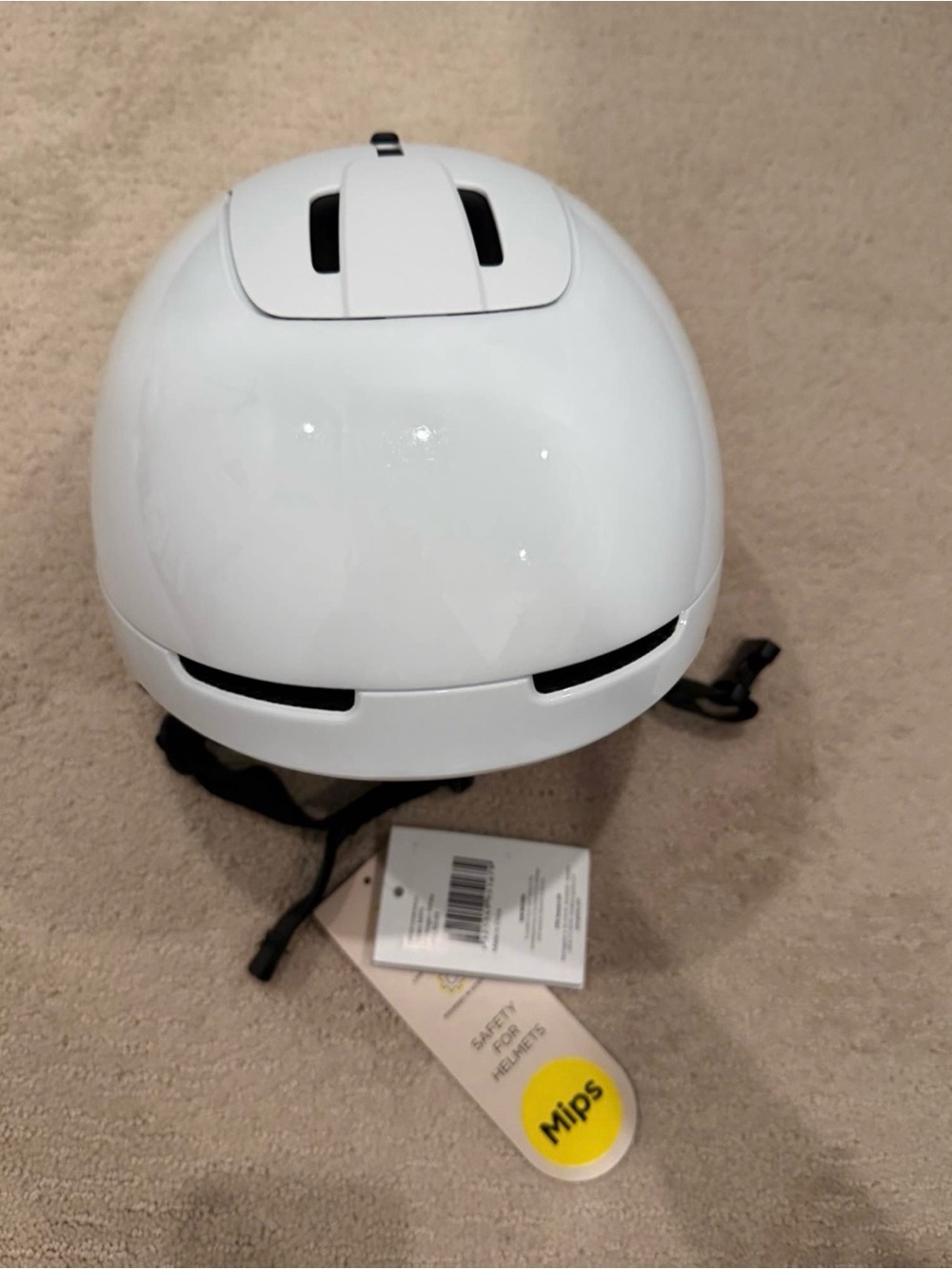 BNWT 2026 POC Obex Mips snow helmet hydrogen white M-L